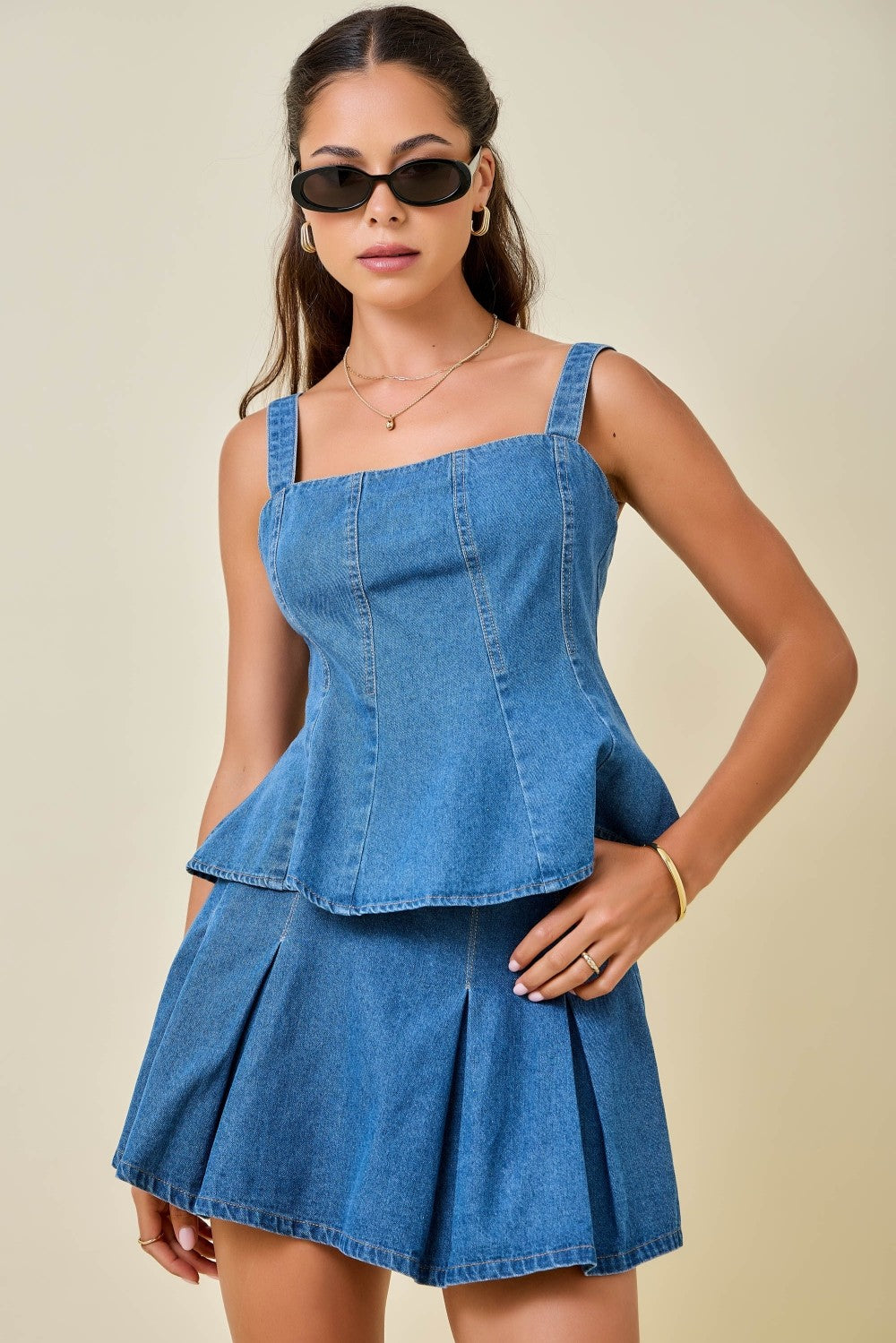 Dasha Denim Set Top