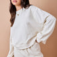 Dawn Mockneck Set Skort Ivory