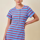 Darla Blue and Red Dress