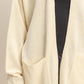 Haley Cardigan Sweater With Pockets Cream
