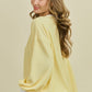Lily Yellow Ribbed Top