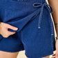 Darla Denim Wrap Romper