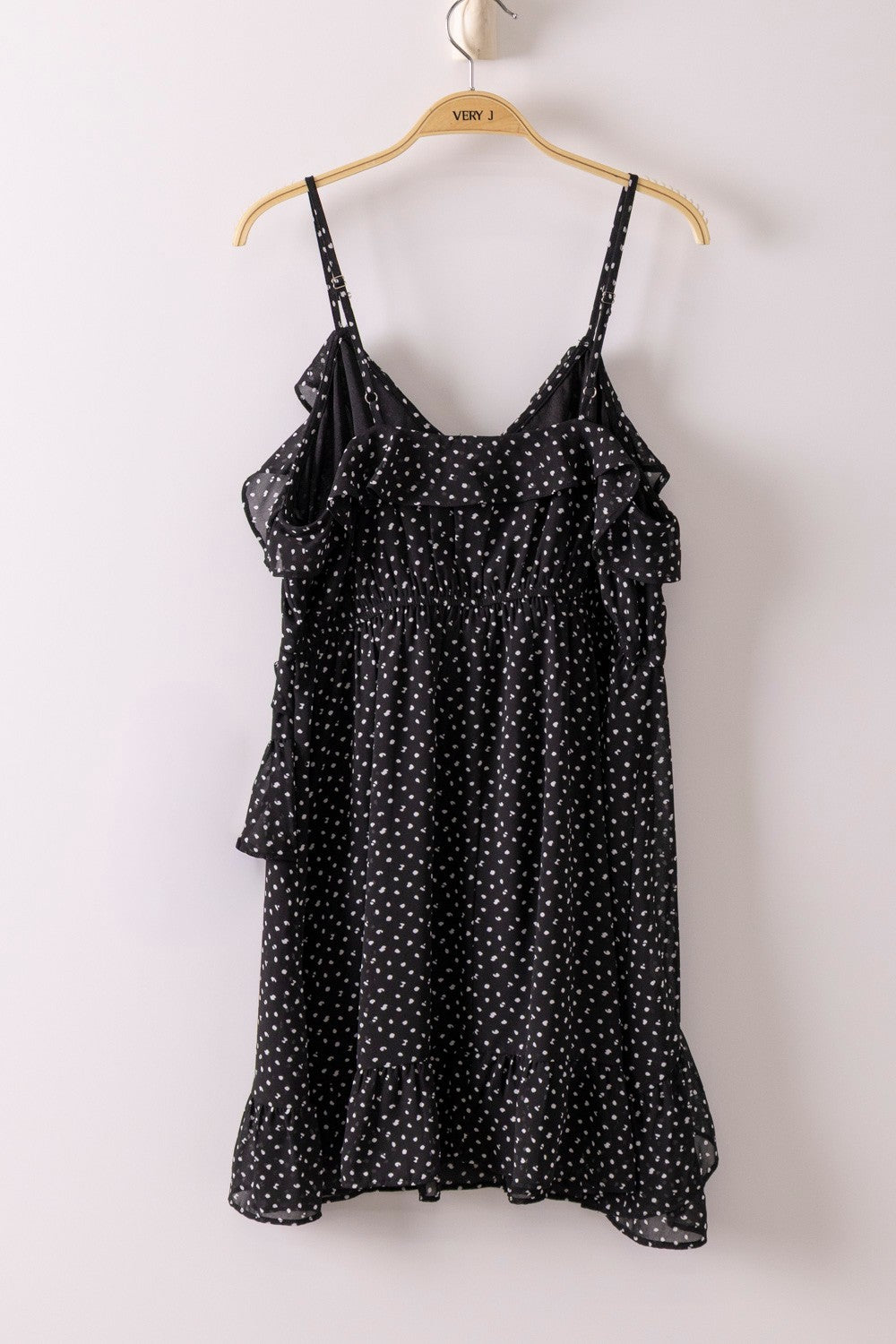 Julia Black Dot Dress