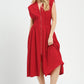 Gina Red Dress