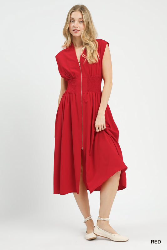 Gina Red Dress