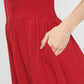 Gina Red Dress