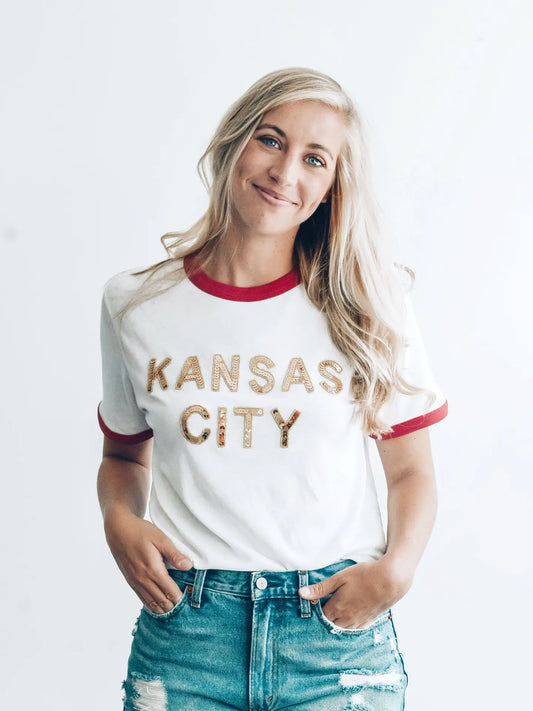 KC Sequin Tee