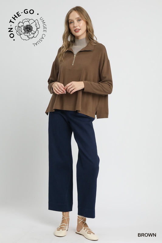 Gia Brown Top