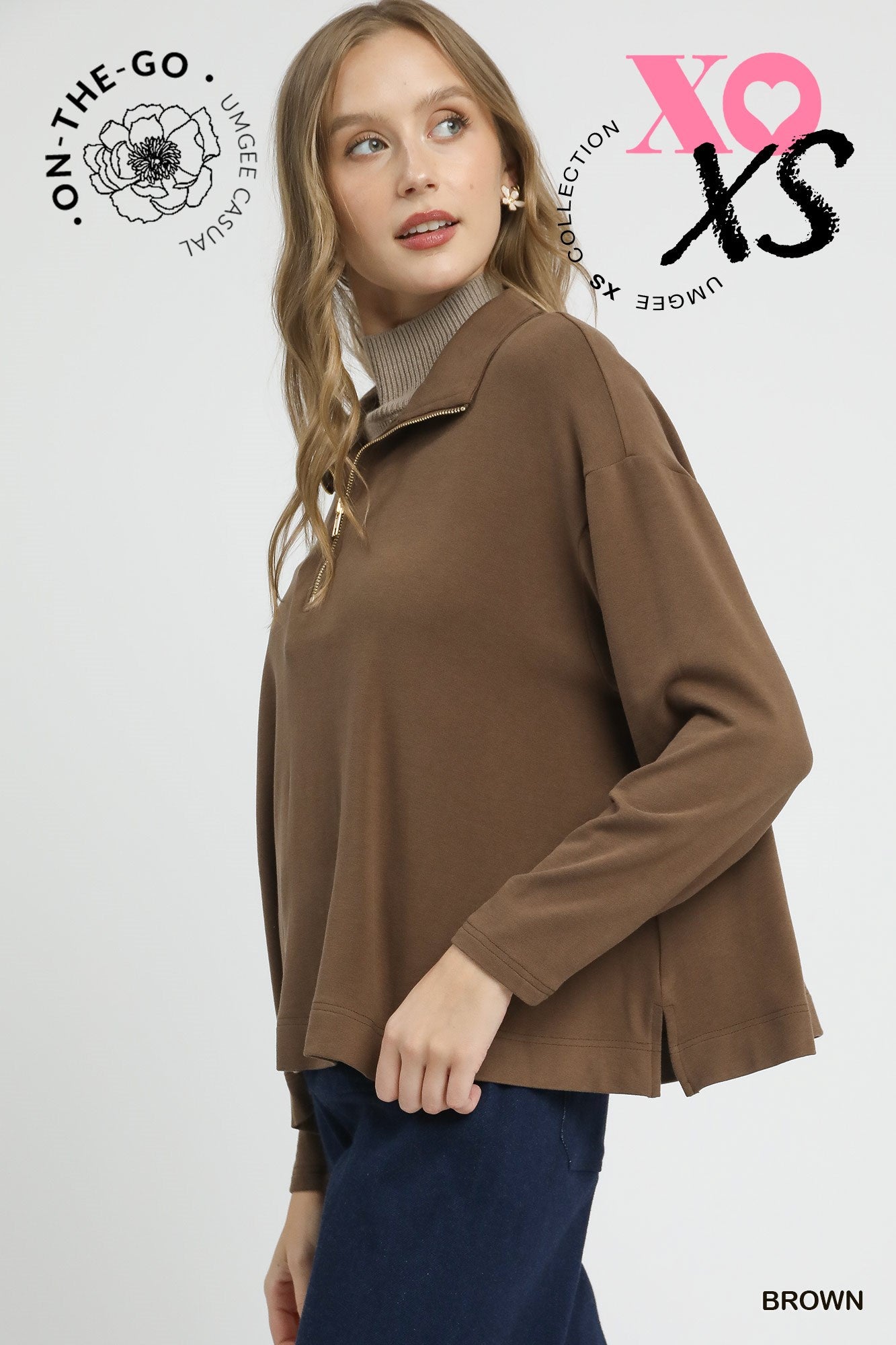 Gia Brown Top