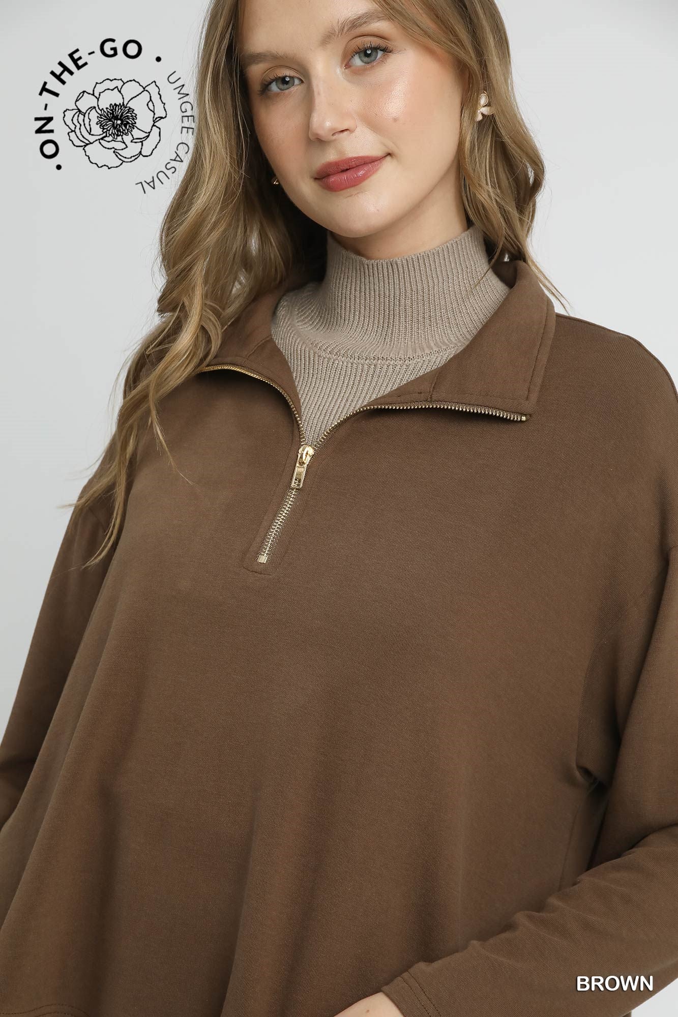 Gia Brown Top