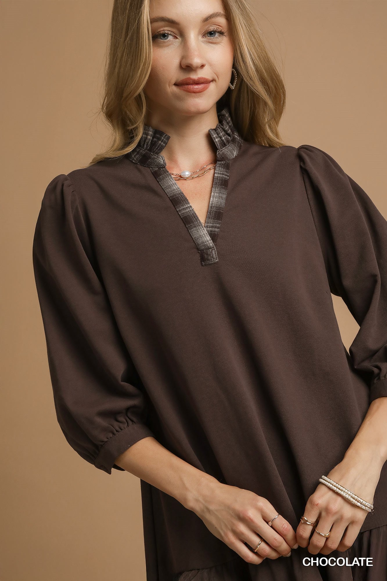 Grace Chocolate Dress