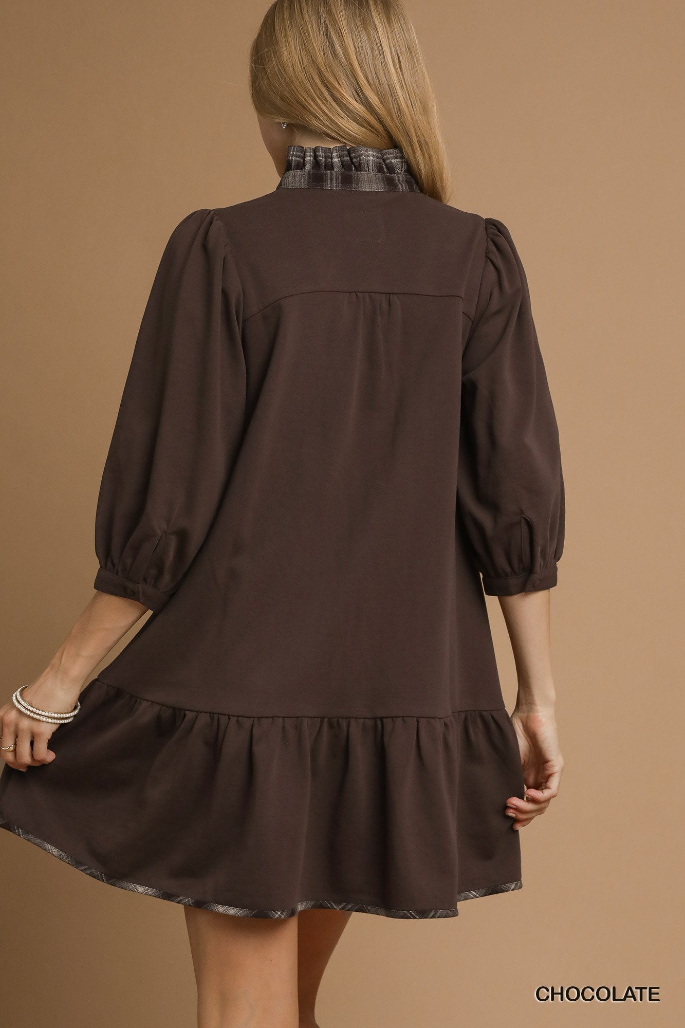 Grace Chocolate Dress