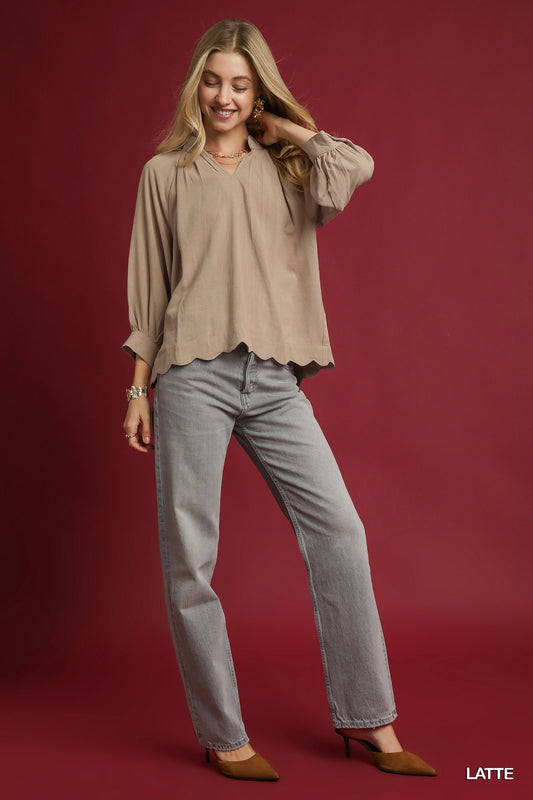 Gwen Latte Top