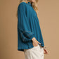 Gracie Teal Top