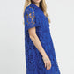 Grace Blue Lace Dress