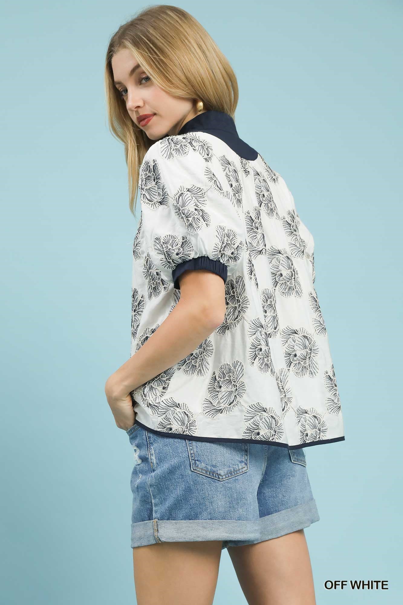 Glenda Off White Top