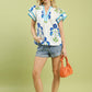 Gianna Cream Floral Top