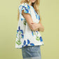 Gianna Cream Floral Top