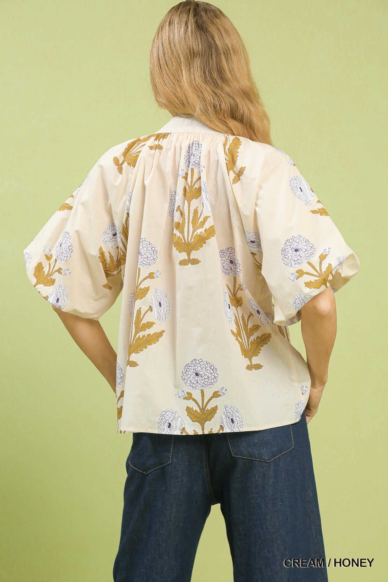 Georgina Honey Cream Top
