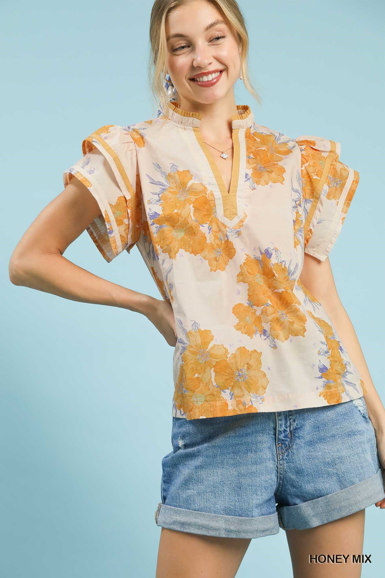 Georgia Honey Mix Top