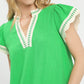 Gia Island Green Top