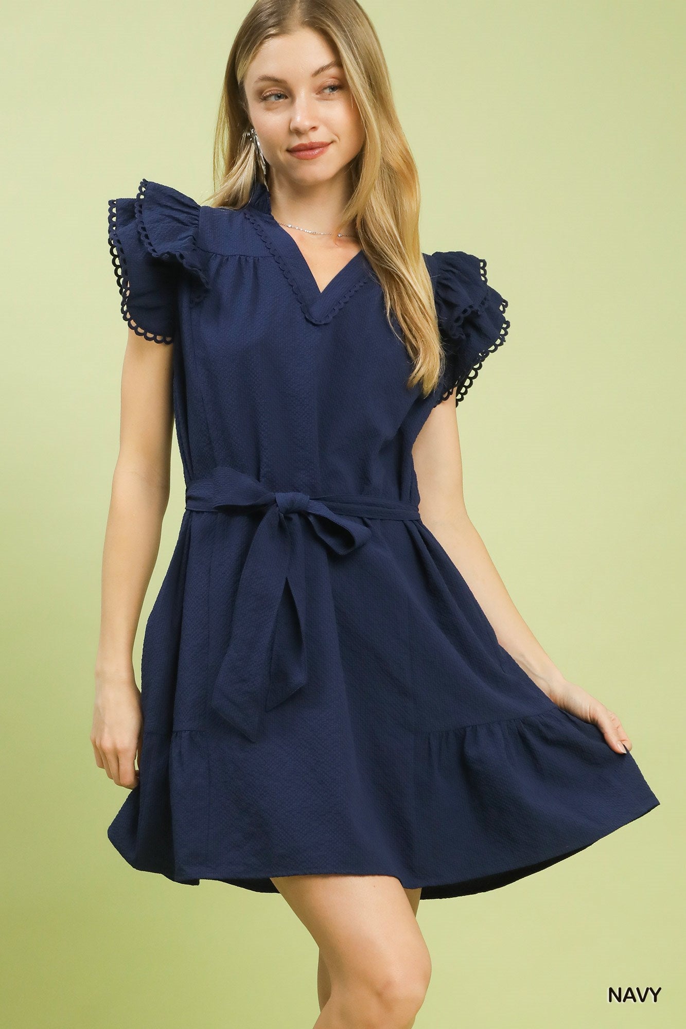 Giselle Navy Dress