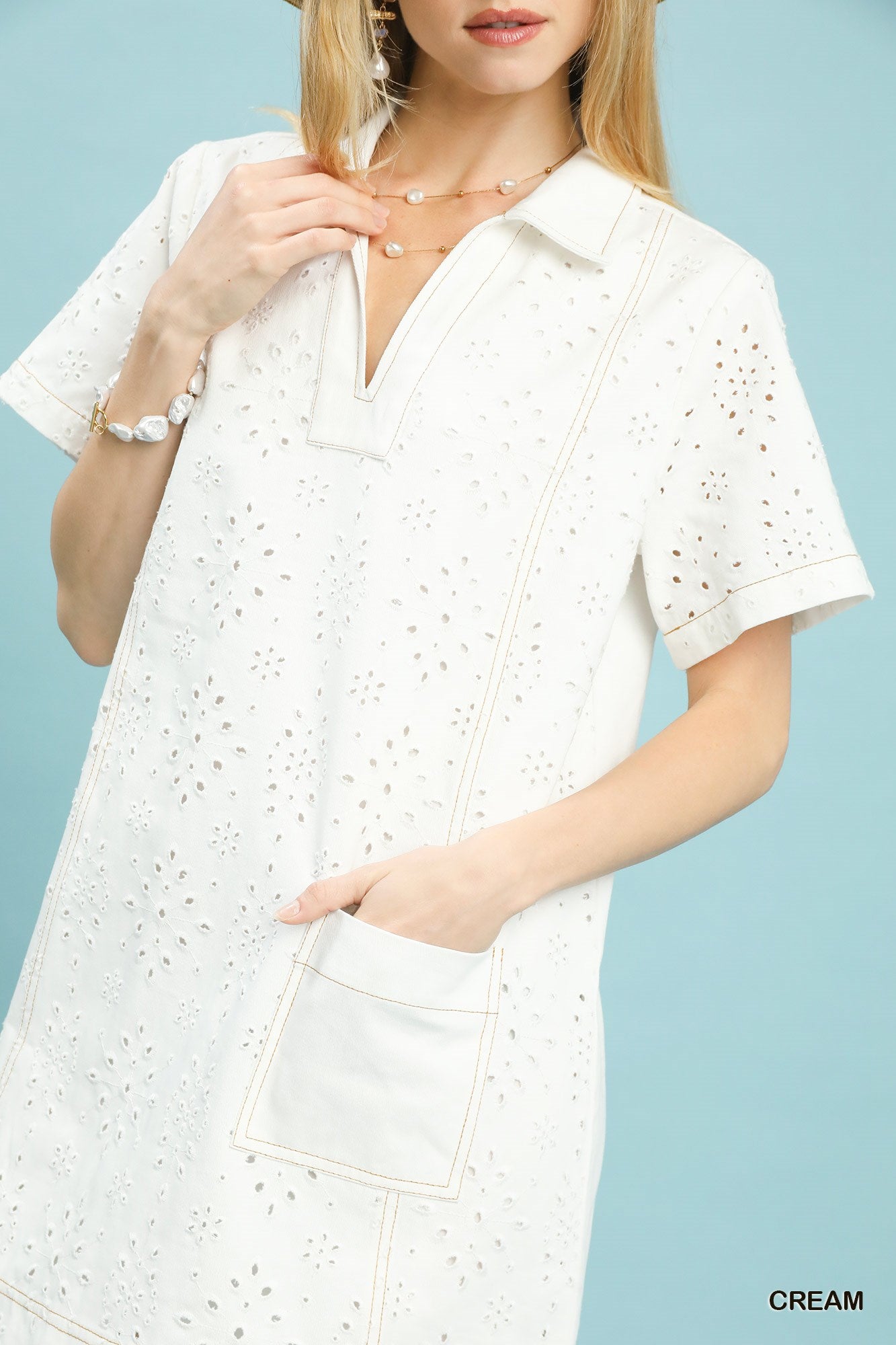Goldie Cream Dress