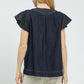 Gracelyn Dark Denim Top