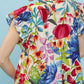 Gene Cream Floral Dress
