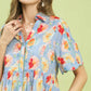 Gwen Blue Floral Dress