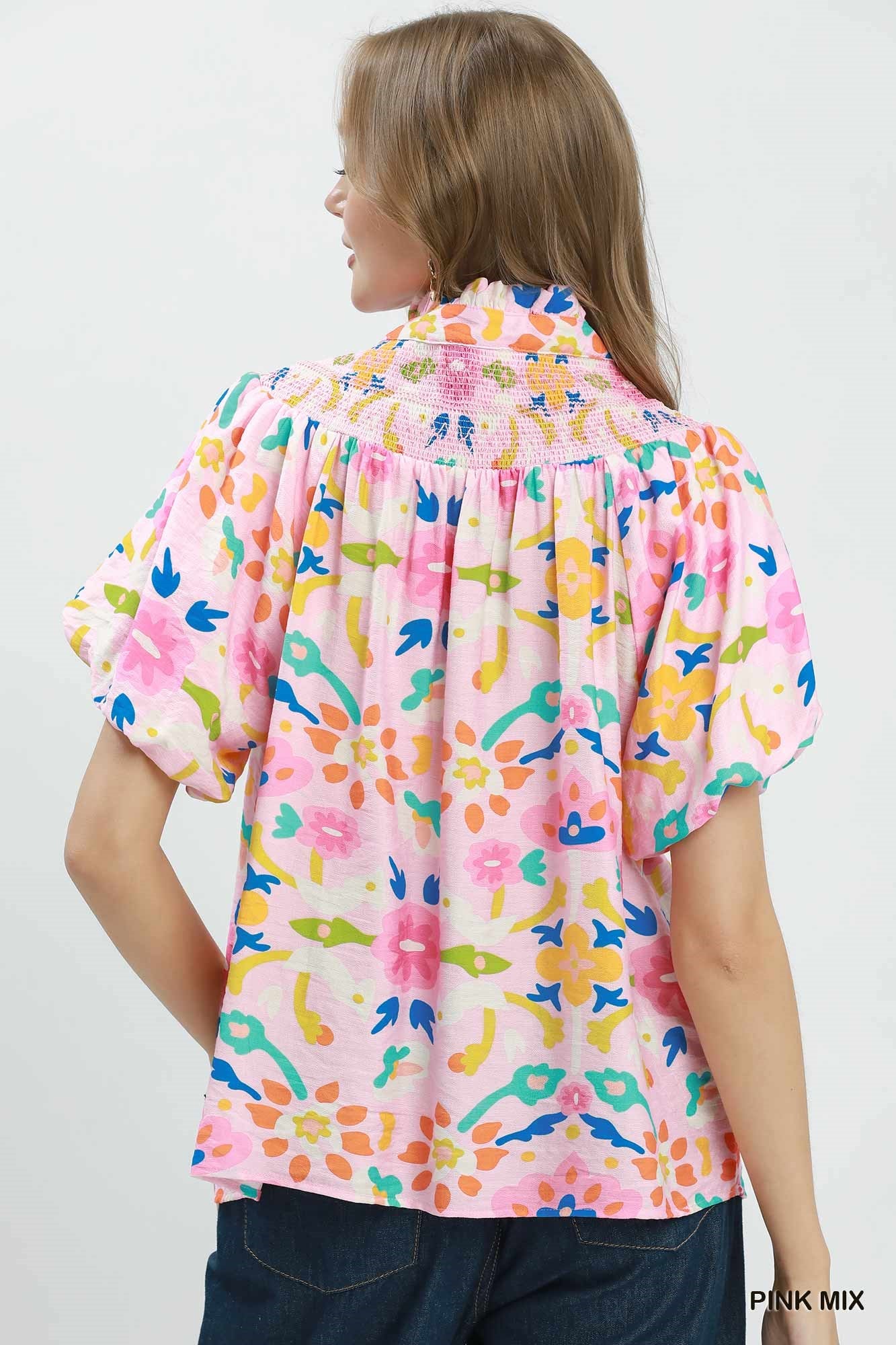 Georgia Pink Spring Top