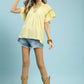 Goldie Lemon Top