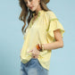 Goldie Lemon Top