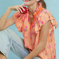 Gianna Tangerine Mix Top