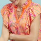 Gianna Tangerine Mix Top
