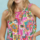Genny Pink Print Dress