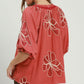 Gia Rose Embroidered Top