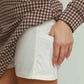 Genesis Brown Plaid Skort