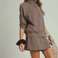 Genesis Brown Plaid Skort