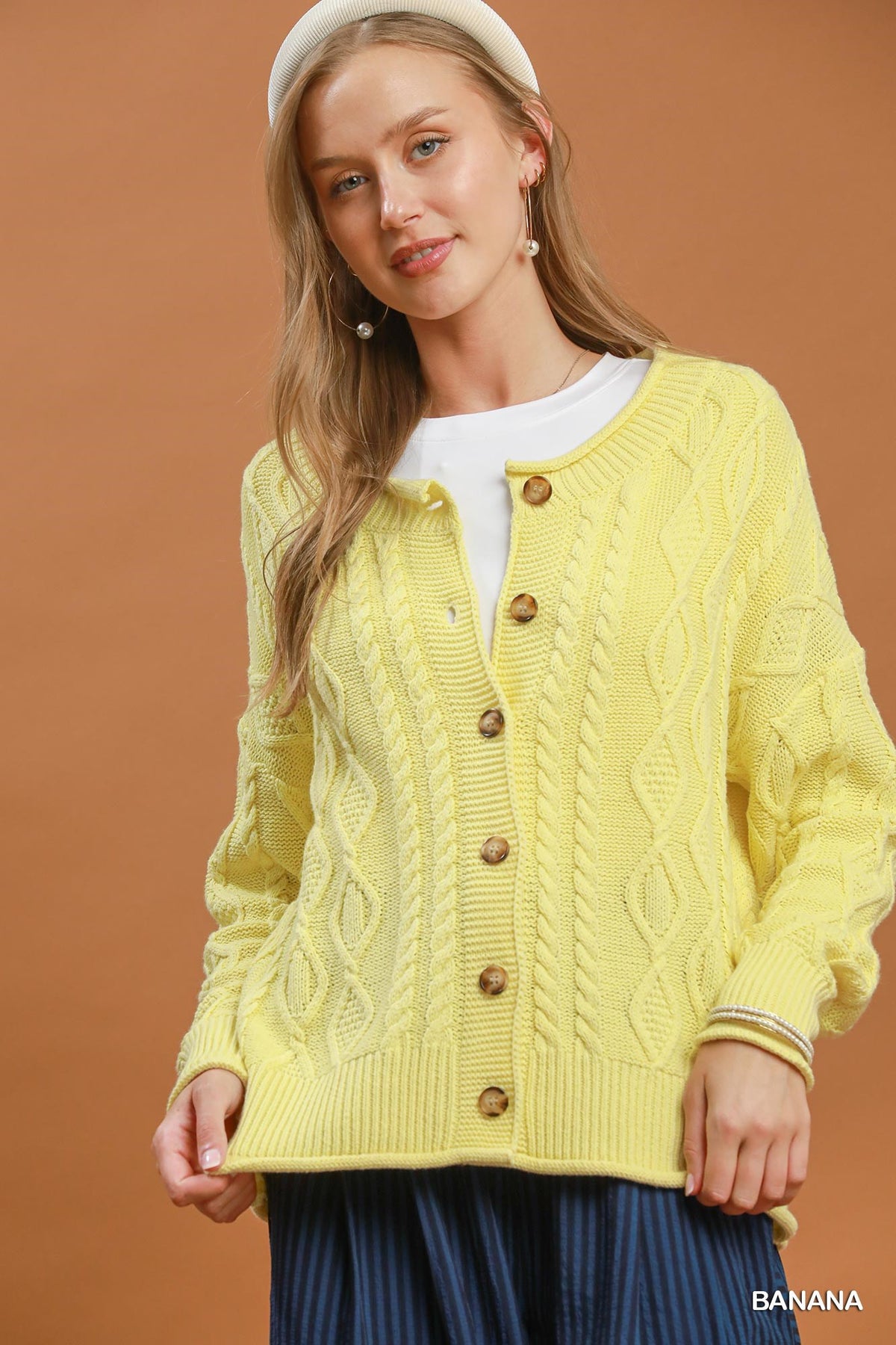 Georgia Banana Cardigan