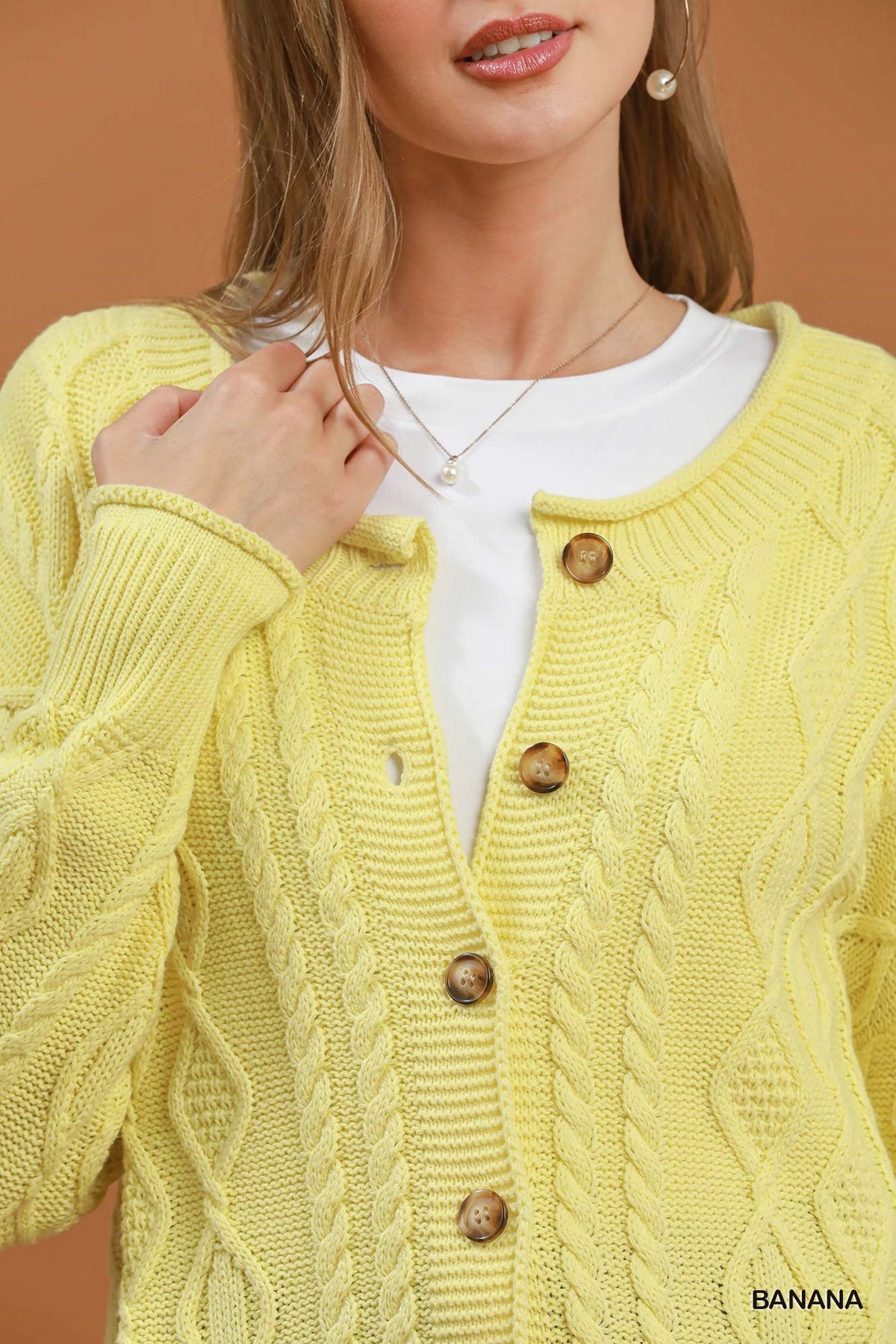 Georgia Banana Cardigan
