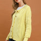 Georgia Banana Cardigan