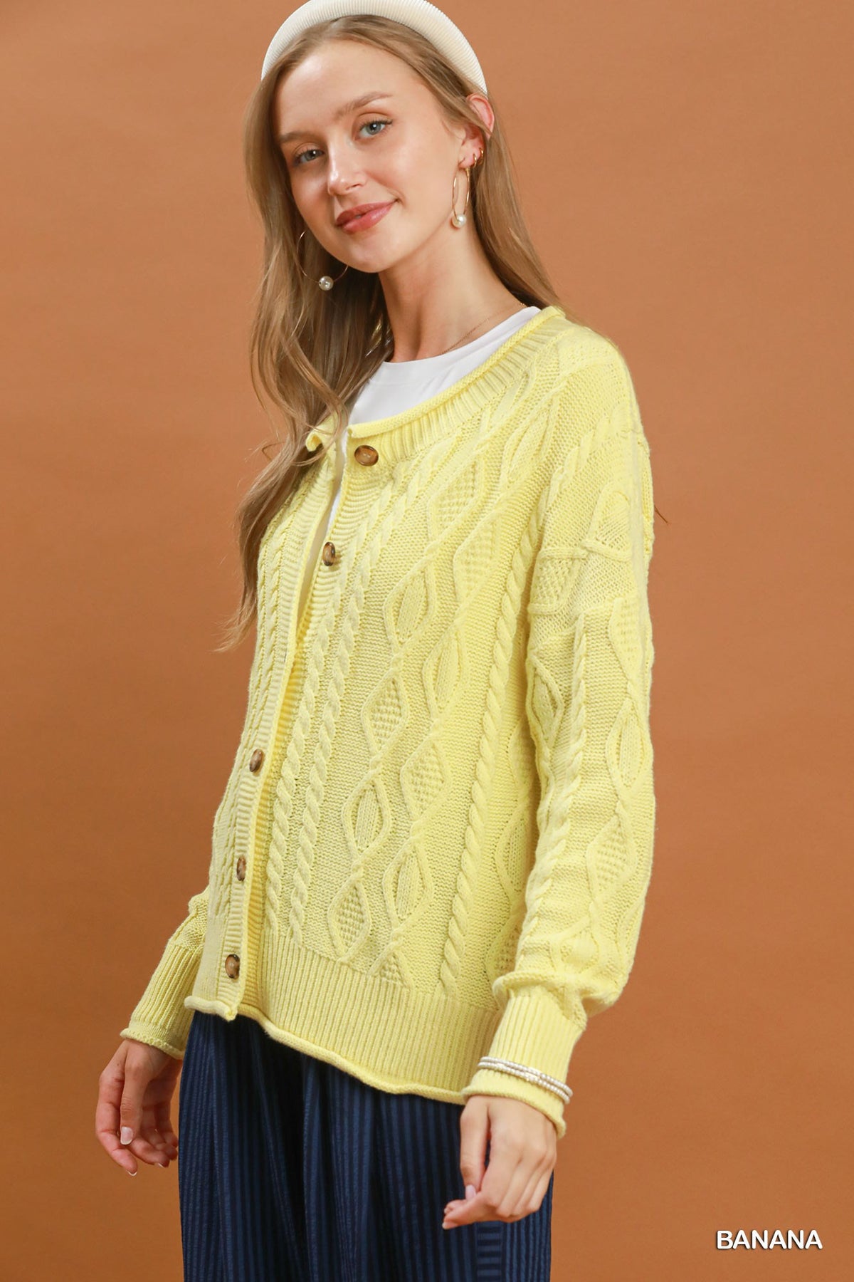 Georgia Banana Cardigan