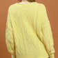 Georgia Banana Cardigan