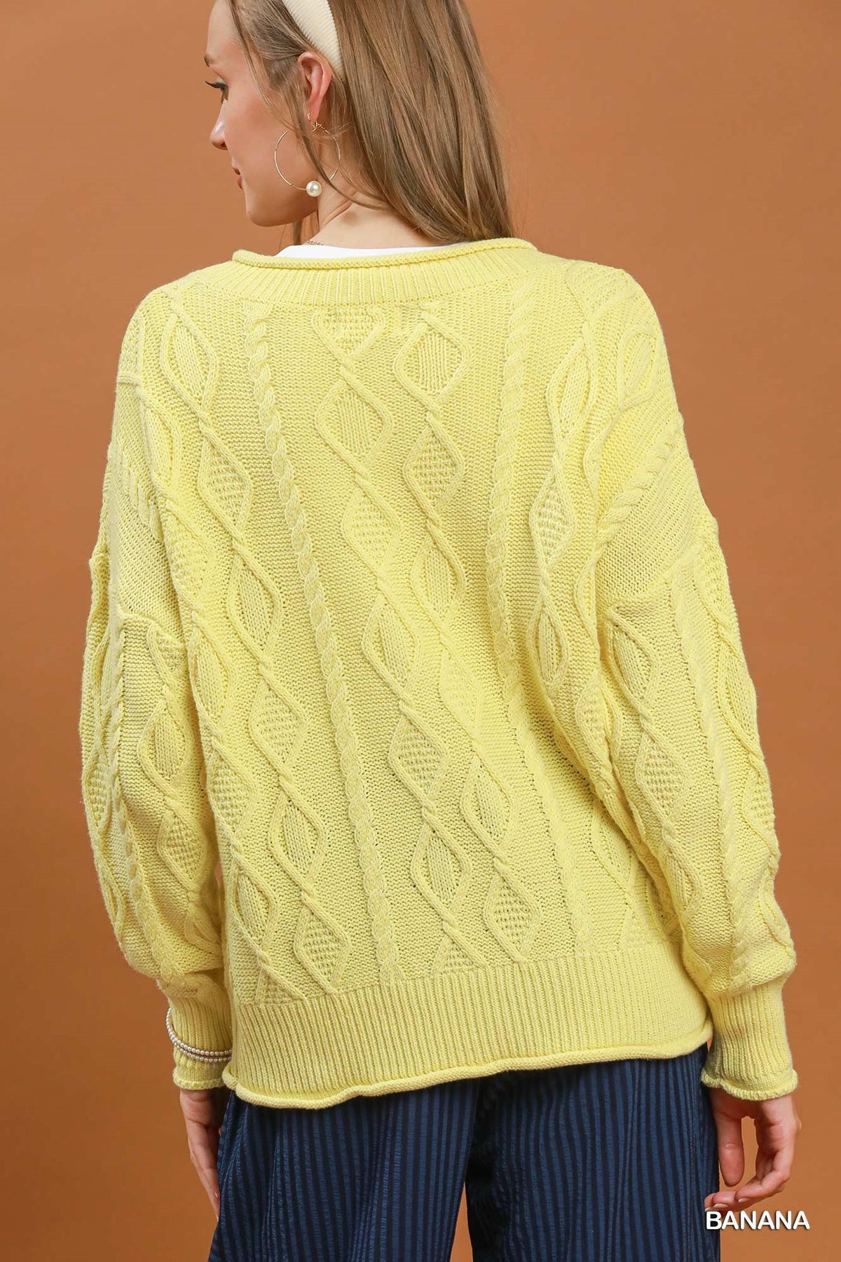 Georgia Banana Cardigan