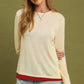 Gemma Butter Yellow Layered Top