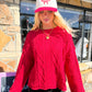 Luna Red Sweater