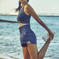 FP Movement Way Home Shorts Deep Sea