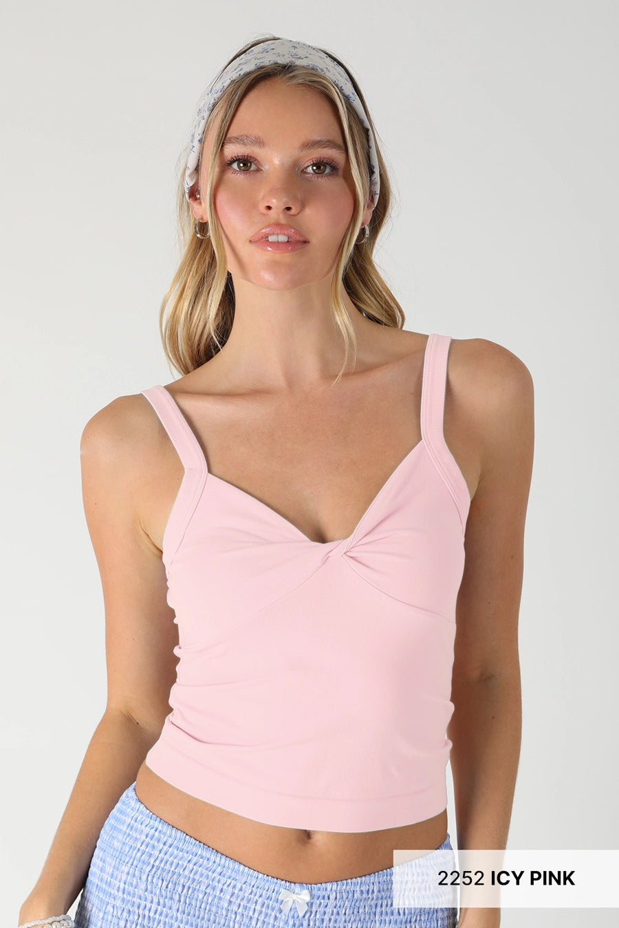 Double Twist Top MULTIPLE COLORS