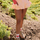 Free People Movement Get your flirt on shorts pastel peach